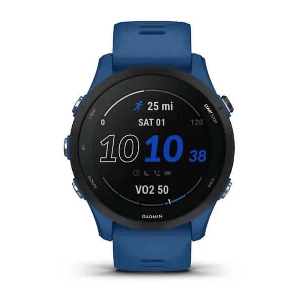 Garmin Forerunner 255 Blue smart-soati xususiyatlar