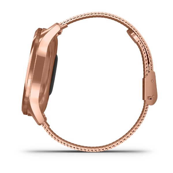 Garmin VIVOMOVE LUXE Rose Gold smart-soati xususiyatlar