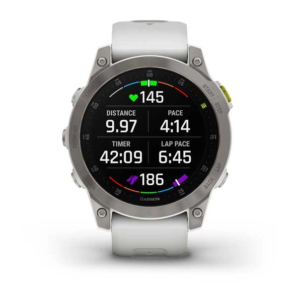 Смарт часы Garmin EPIX (Gen 2) Sapphire White titanium характеристики