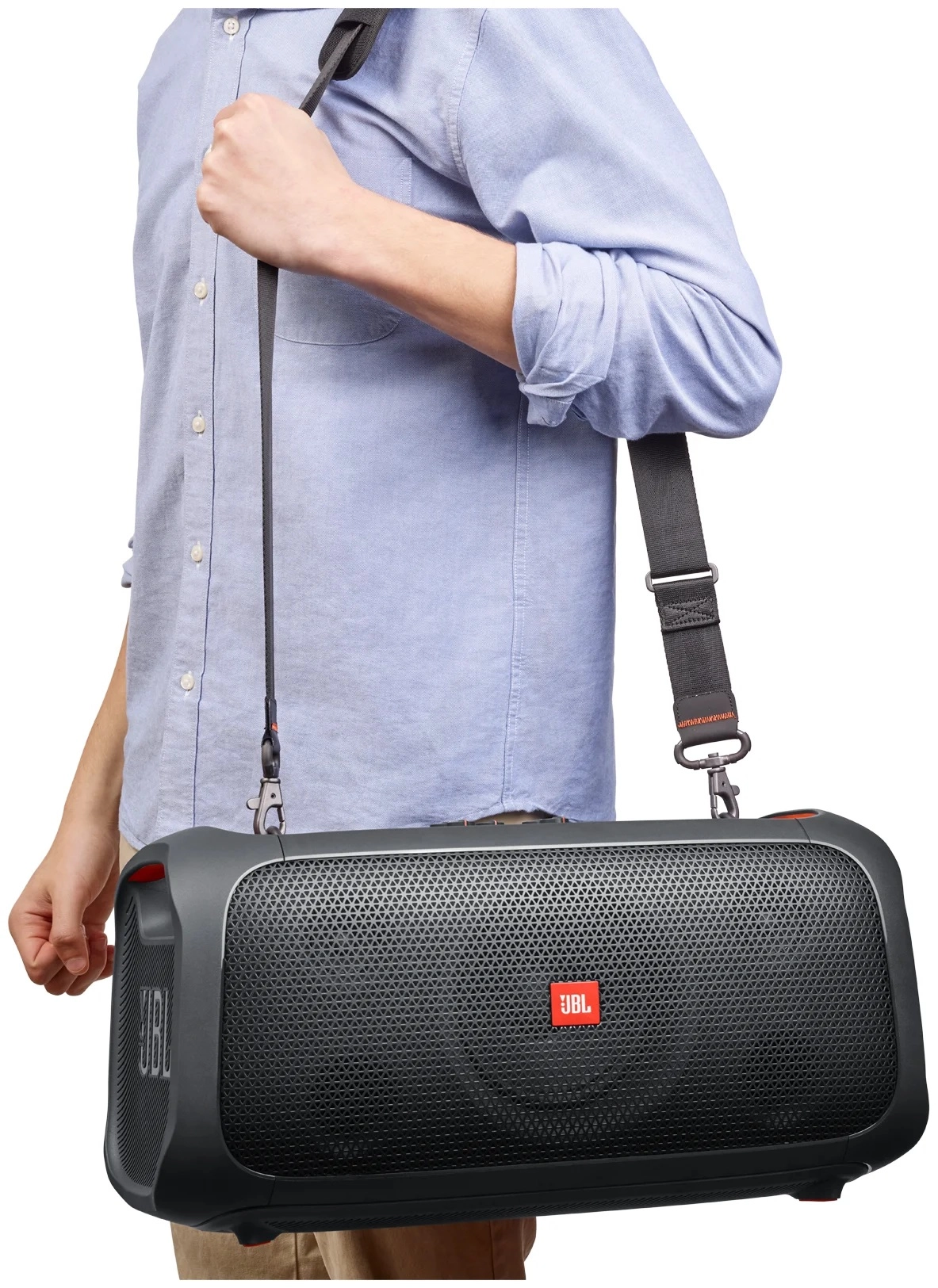 JBL PartyBox On-The-Go portativ akustikasi rasm bilan