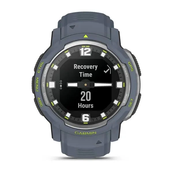 Garmin INSTINCT CROSSOVER Blue Granite smart-soati xususiyatlar