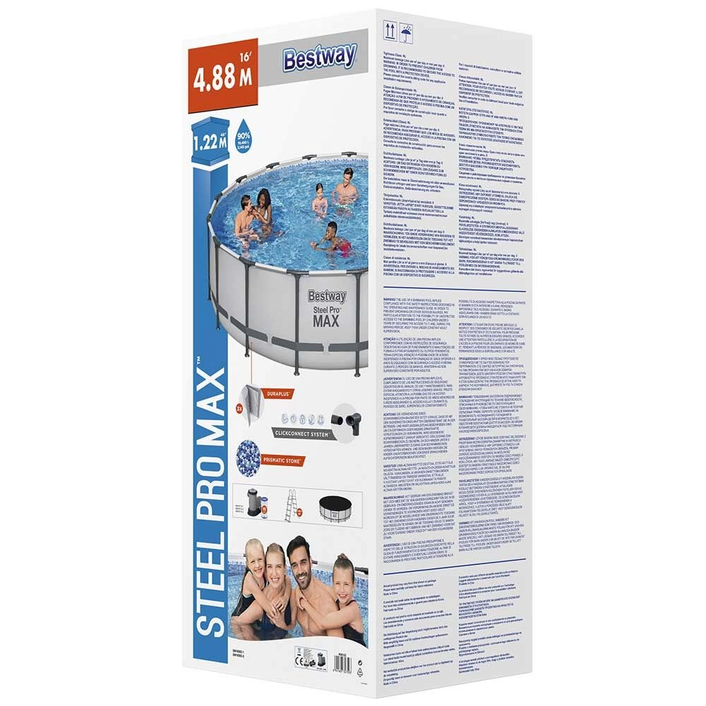 Bestway Steel Pro 488x122sm 5612Z b karkasli basseyni yetkazib berish