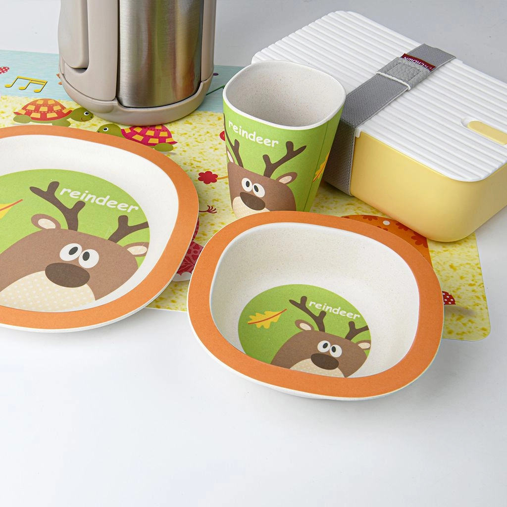 Fissman ovqat idish to'plami DEER 3 pr xususiyatlar