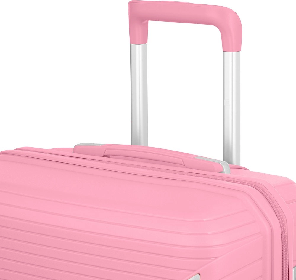 2E SIGMA (L+M+S) Pink plastik chamadonlar to‘plami xususiyatlar