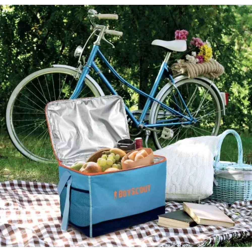 BoyScout 30 litrgacha issiq/sovuq mahsulotlarni tashish uchun termosumkasi xususiyatlar