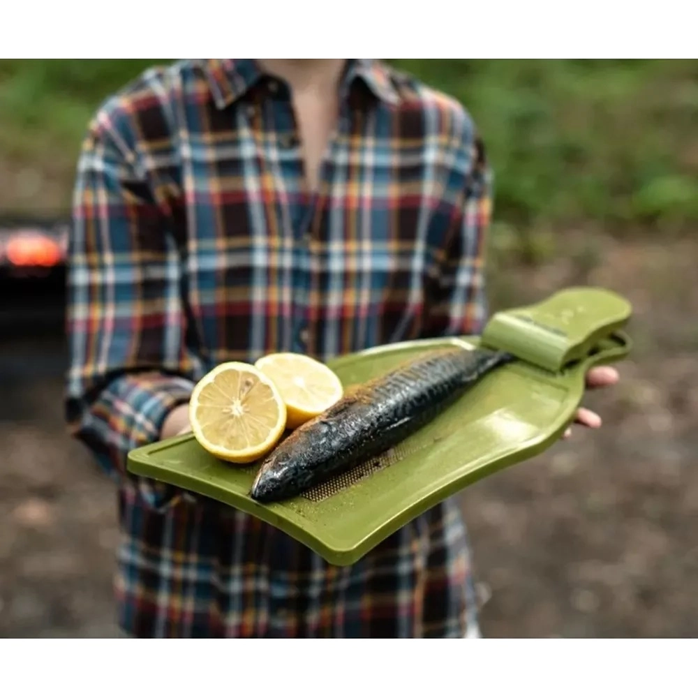 Разделочная доска для рыбы с зажимом BoyScout 46х20 см характеристики