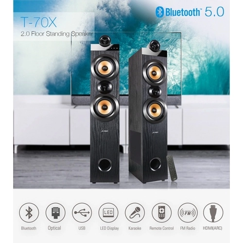 Fenda T-70X akustika tizimi xususiyatlar