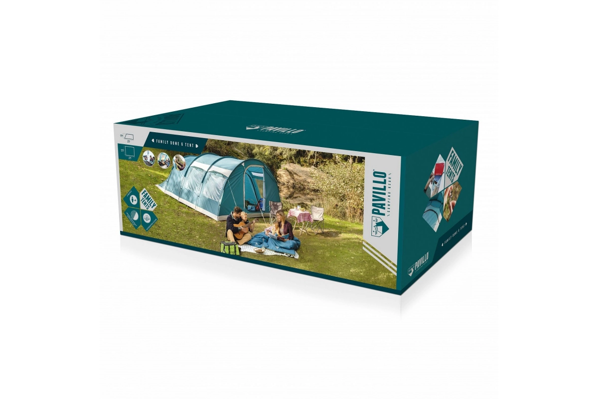 Шестиместная палатка Bestway Family Dome 6 490x380x195см 68095 характеристики