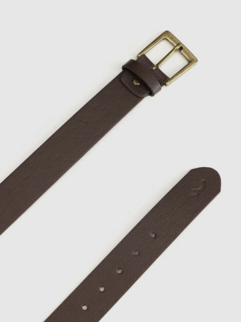 Ремень LTB METAKA коричневый недорого