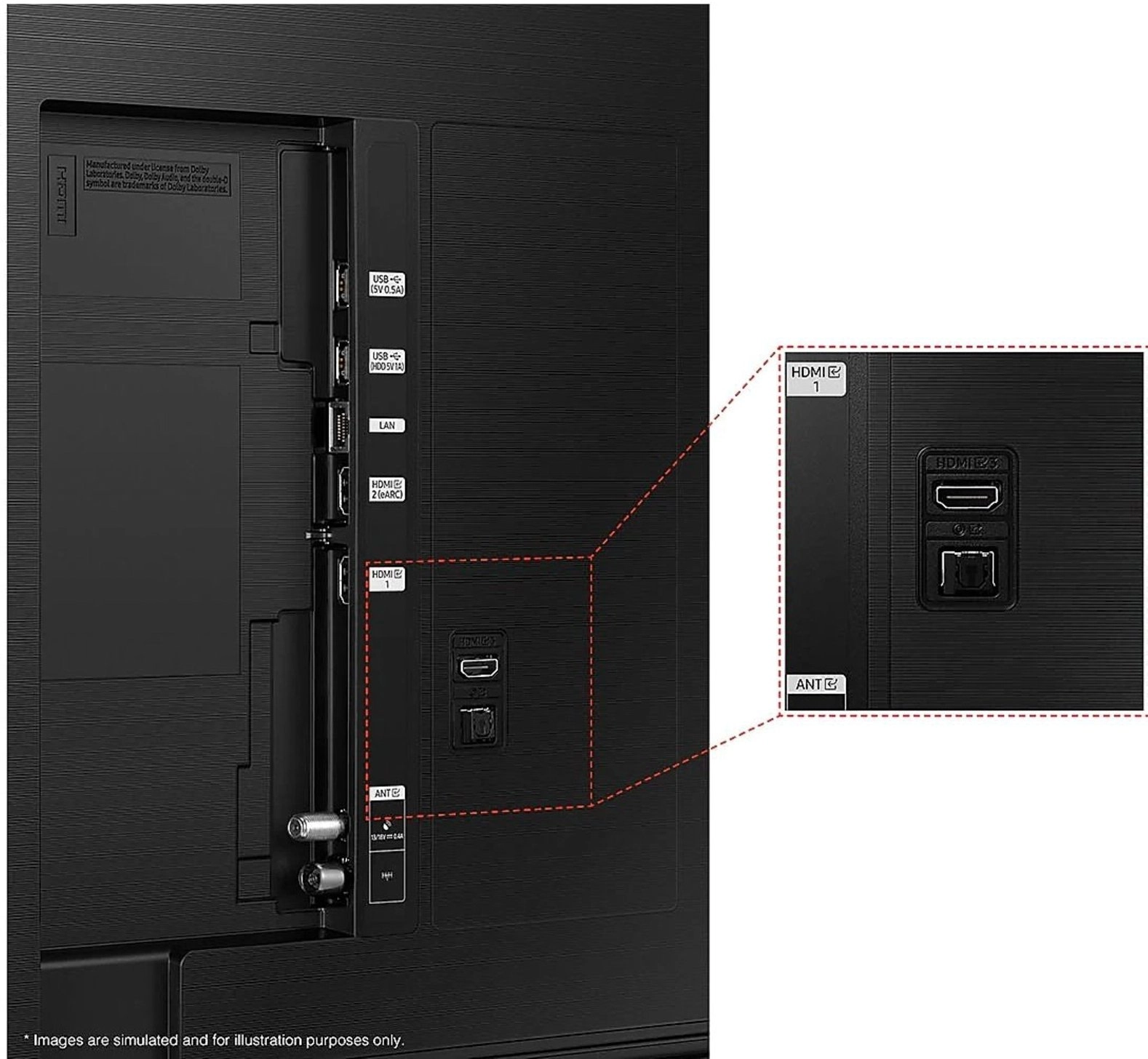 Samsung 50BU8500 Crystal UHD Smart TV televizori xususiyatlar