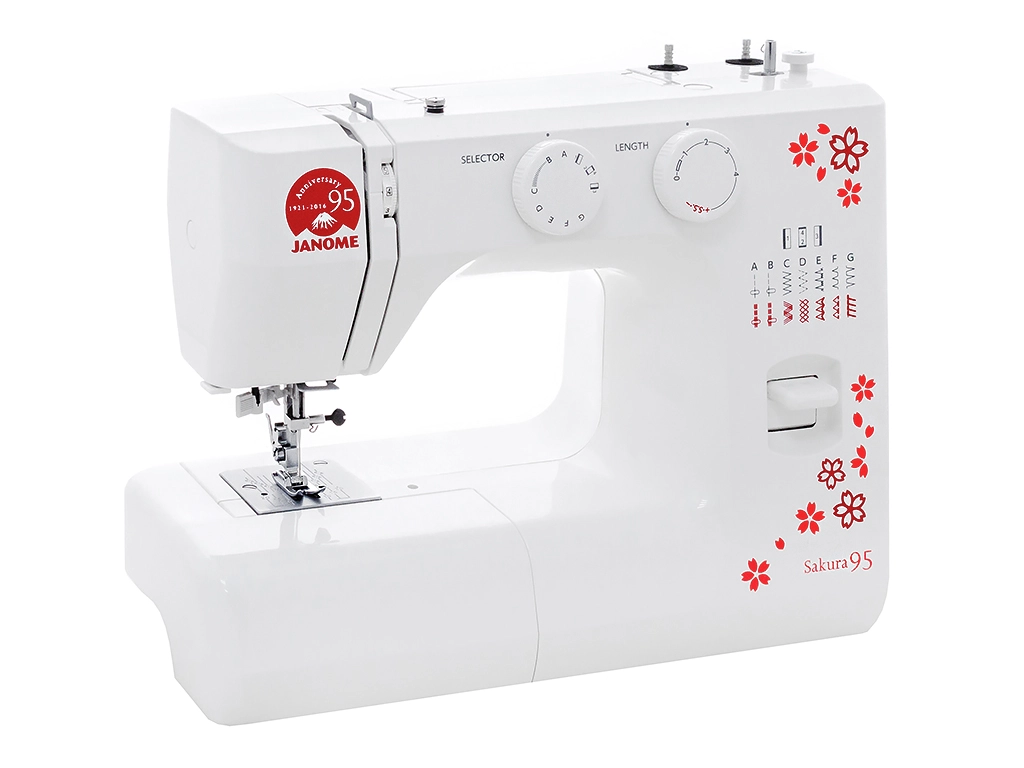 Janome Sakura 95 tikuv mashinasi xususiyatlar