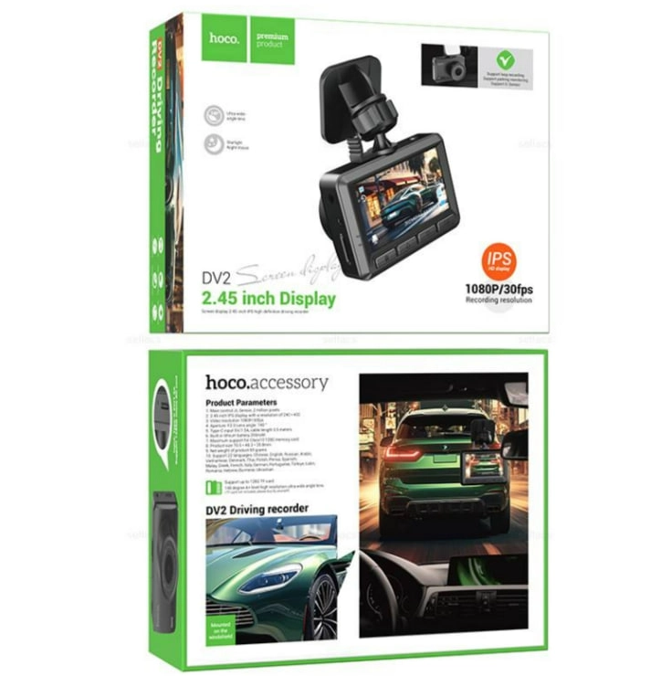 Видеорегистратор Hoco DV3 рассрочка