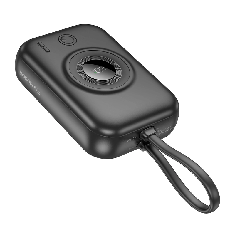 Внешний аккумулятор Borofone BJ68 10000 mAh PD 20W черный недорого