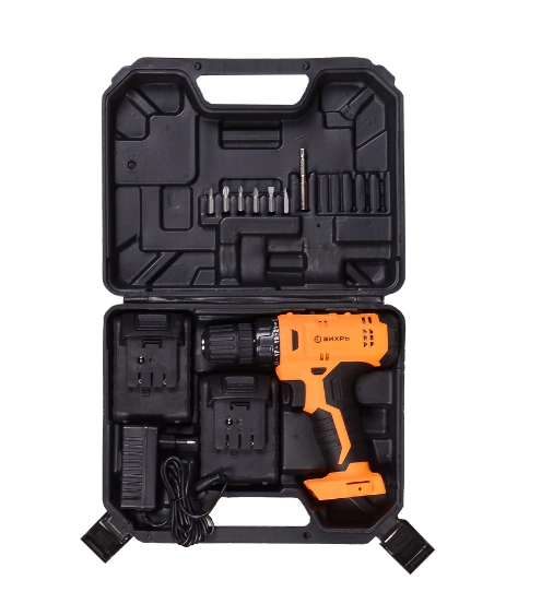 Аккумуляторная дрель-шуруповерт Вихрь ДА-18Л-2К онлайн