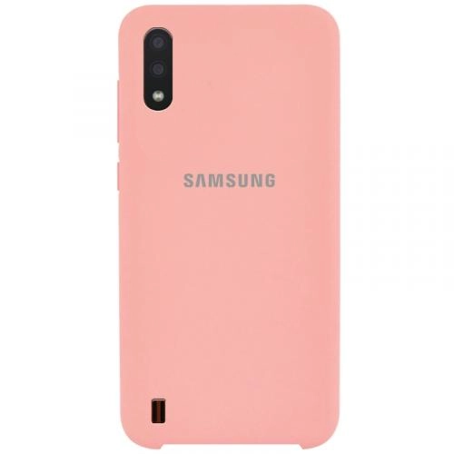 Samsung Galaxy A01 uchun cover g‘ilofi, pushti sotib olish