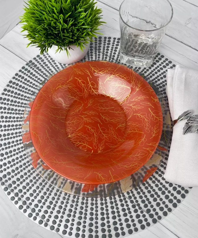 Luminarc Autumn Leaves 46 ta element Stol servisi (V1117) tez yetkazib berish