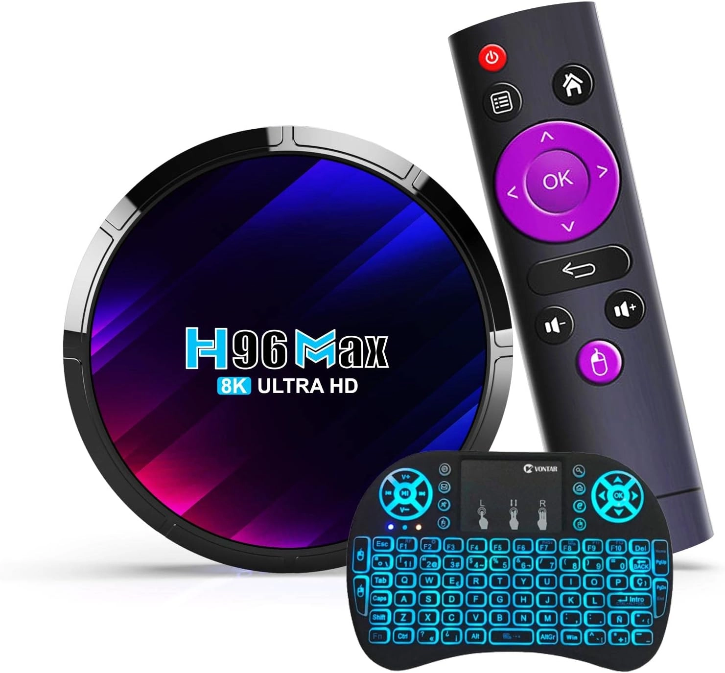 ТВ приставка H96 Max Rockchip RK3528 8K Android 13.0 4/64 GB купить