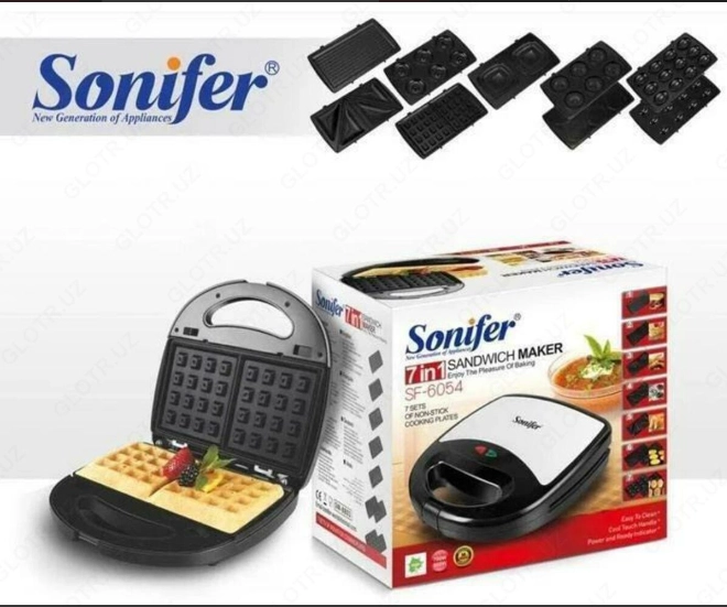 Sonifer SF-6054 vafli pishiruvchisi onlayn