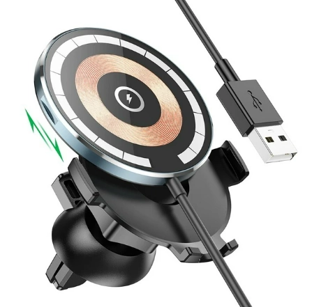 Hoco CW42 simsiz zaryadlovchili avtomobil ushlagichi sotib olish