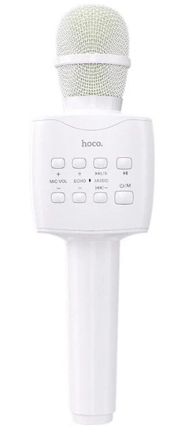 Hoco BK5 Cantando simsiz karaoke mikrofoni , White arzon
