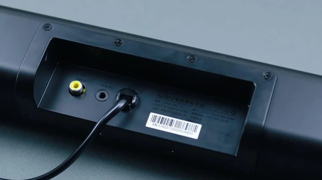 Саундбар Xiaomi Redmi TV Soundbar MDZ-34-DA черный цена
