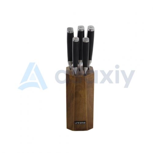 Набор ножей от Life Smile  WOOD 03 (6 предметов) купить