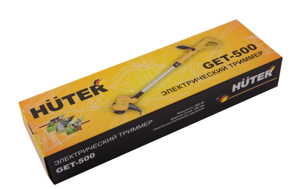 Электротриммер Huter GET-500 рассрочка