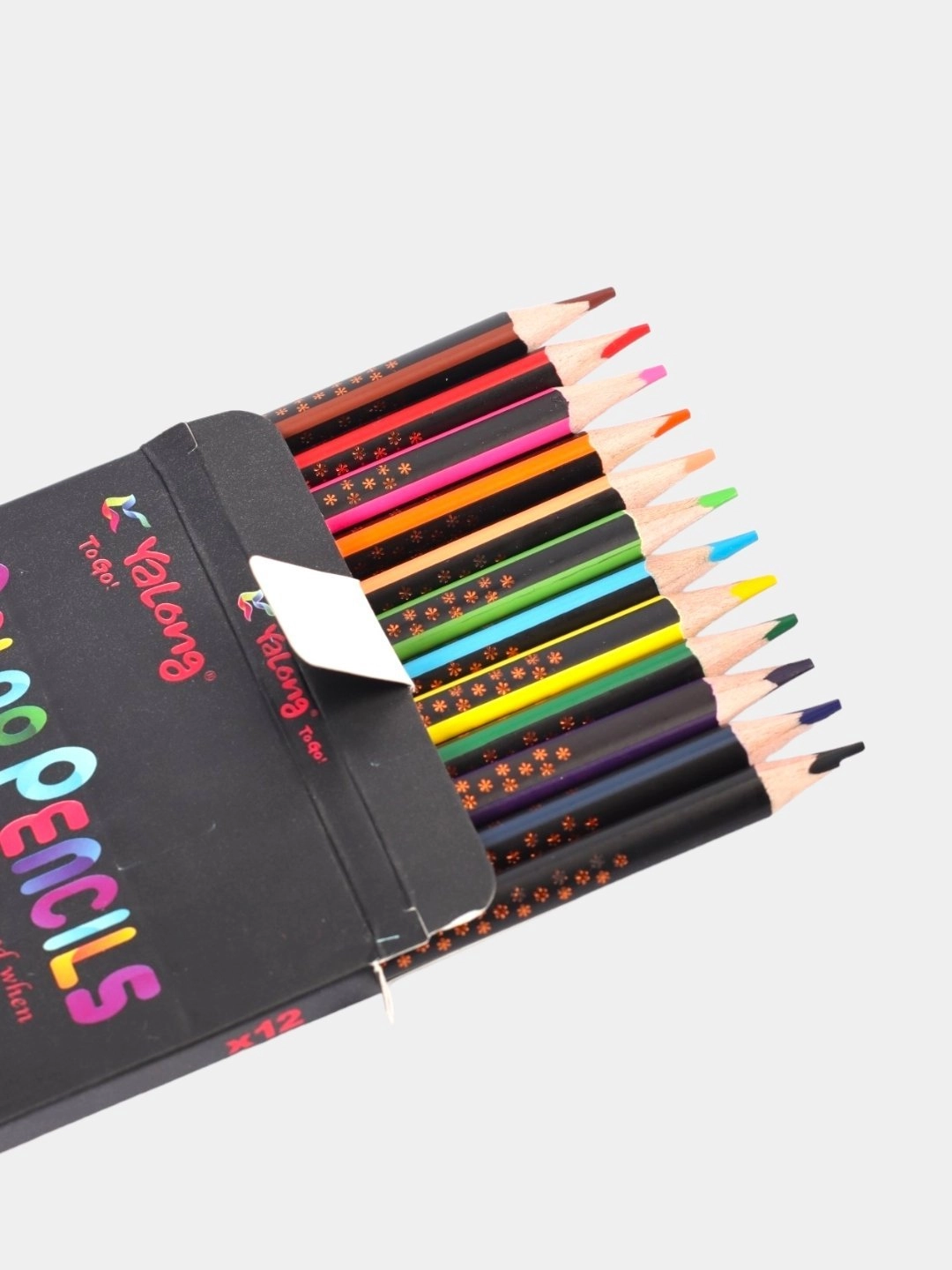 Набор цветных карандашей Yalong YL815062-12 (12 цветов) недорого