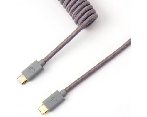 Aviator Cabel Type-A/Type-C Keychron Coiled Cable Grey sotib olish