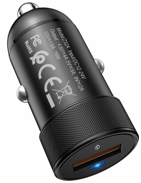 Автомобильное зарядное устройство Hoco Z32A онлайн