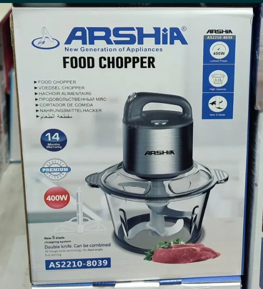 Arshia AS2210-8039 chopperi onlayn