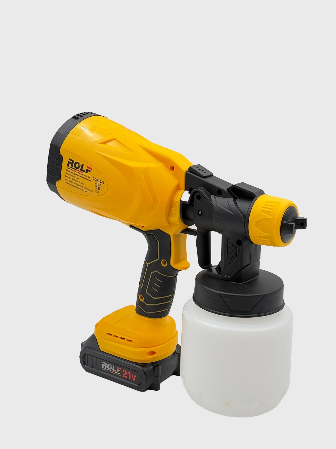 Краскопульт аккумуляторный Rolf TOP-1021 (3- 1021) в Узбекистане
