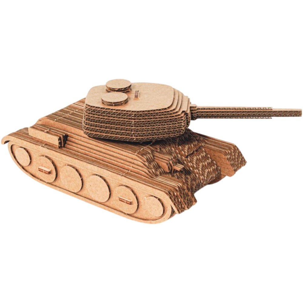 Конструктор из картона "Танк" 3 игрушки в наборе Нг-035 купить