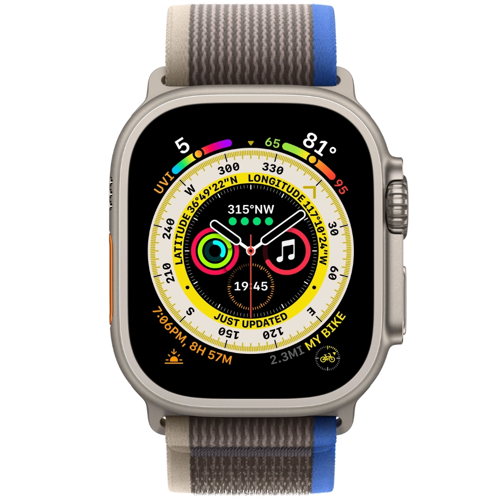 Смарт часы Apple Watch 8 Ultra 49mm Blue/Silver (Trail) недорого
