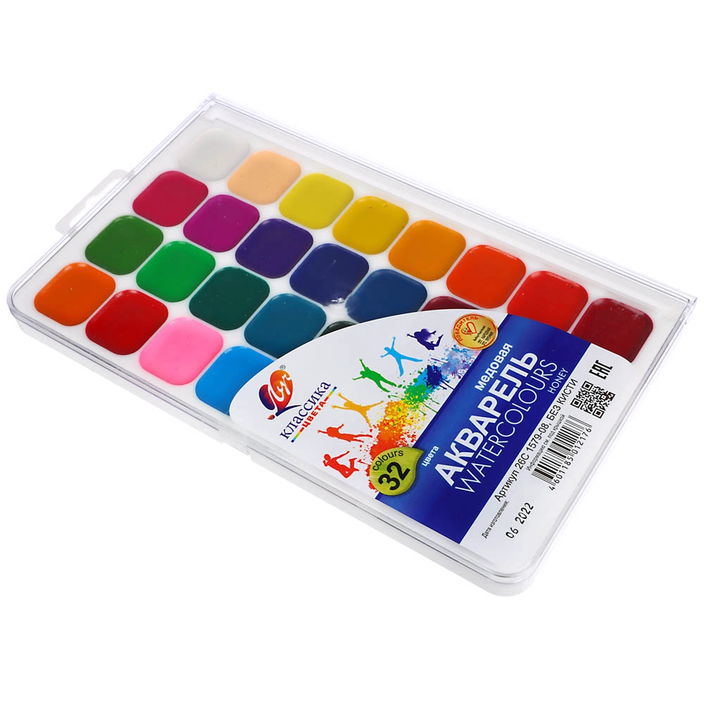 Акварель медовая Луч  "Классика" 32 цвета купить