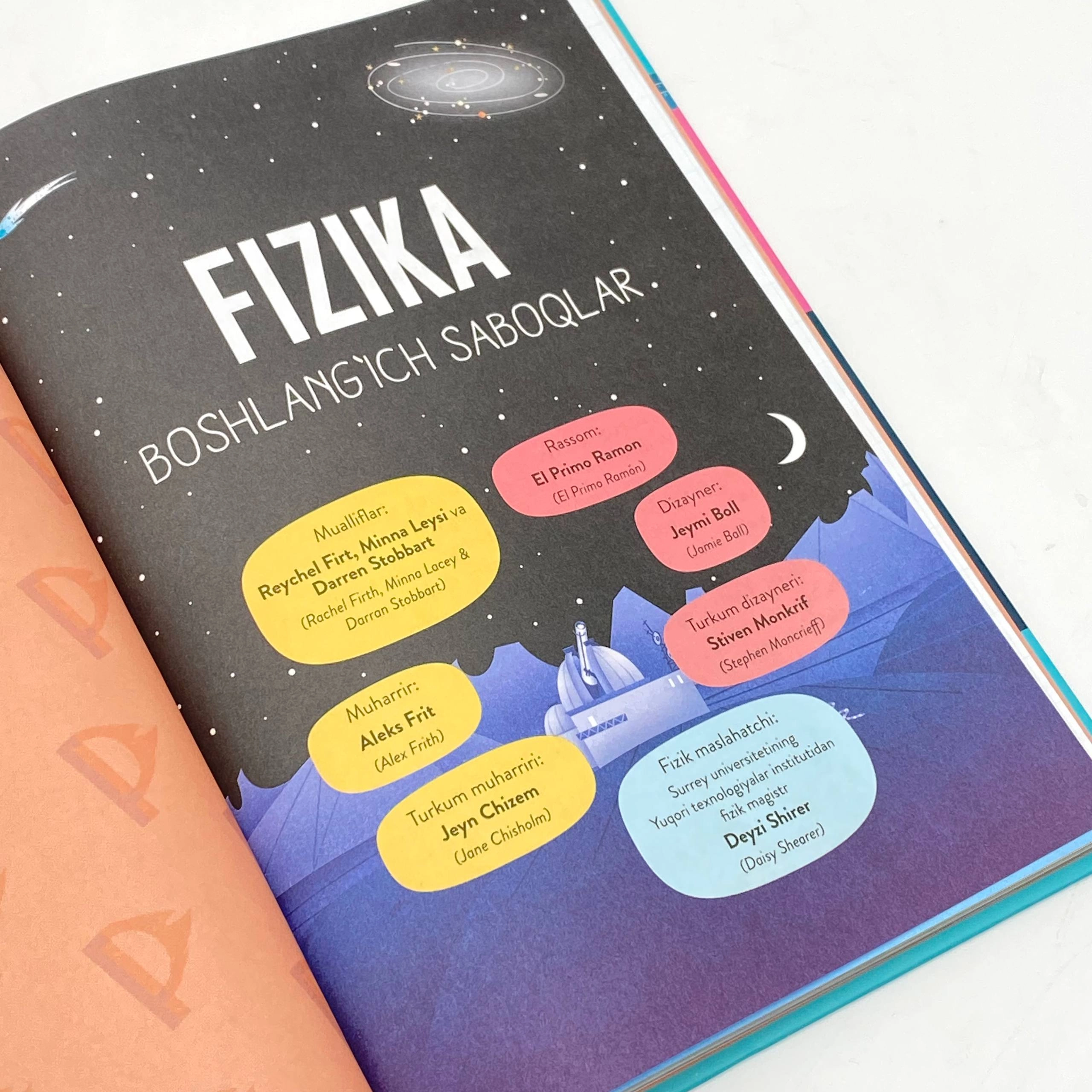 Fizika: boshlang&lsquo;ich saboqlar onlayn