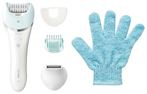 Эпилятор Philips BRE611 Satinelle Prestige рассрочка