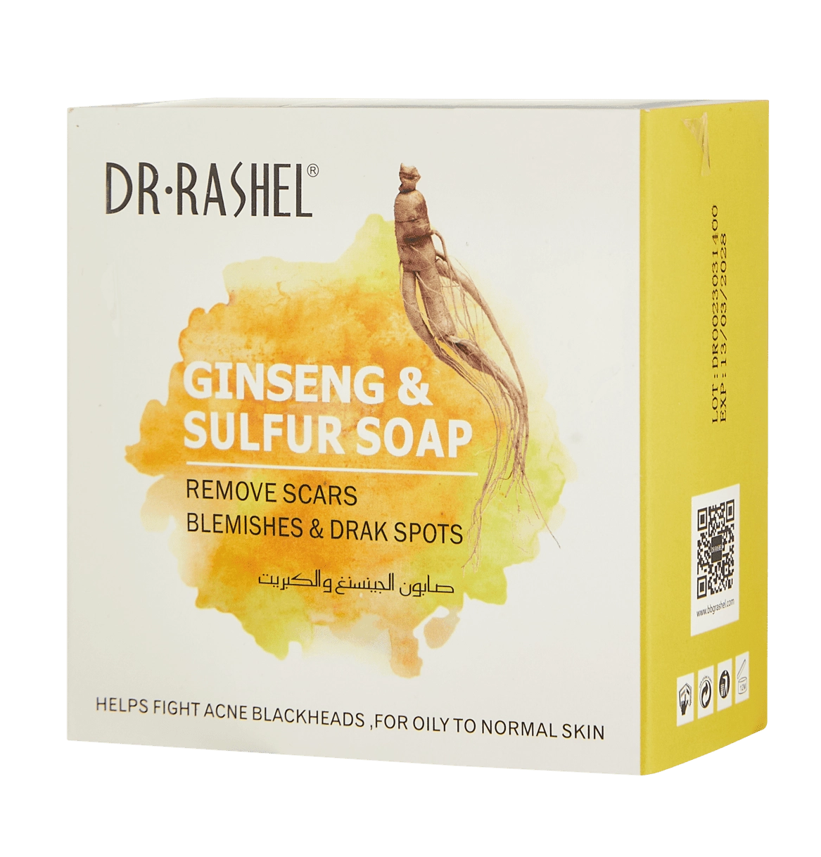 ЖЕНЬШЕНЕЕ И СЕРНОЕ МЫЛО GINSENG & SULFUR SOAP 100GR купить