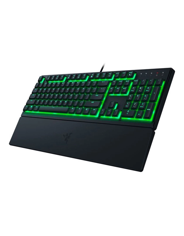 Razer Keyboard membrane Ornata V3 X 104key, USB-A, EN/RU, RGB, black arzon