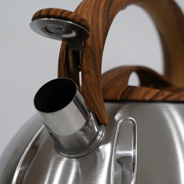 Чайник нержавейка стали с разноцветный ручкой Kukmara характеристики