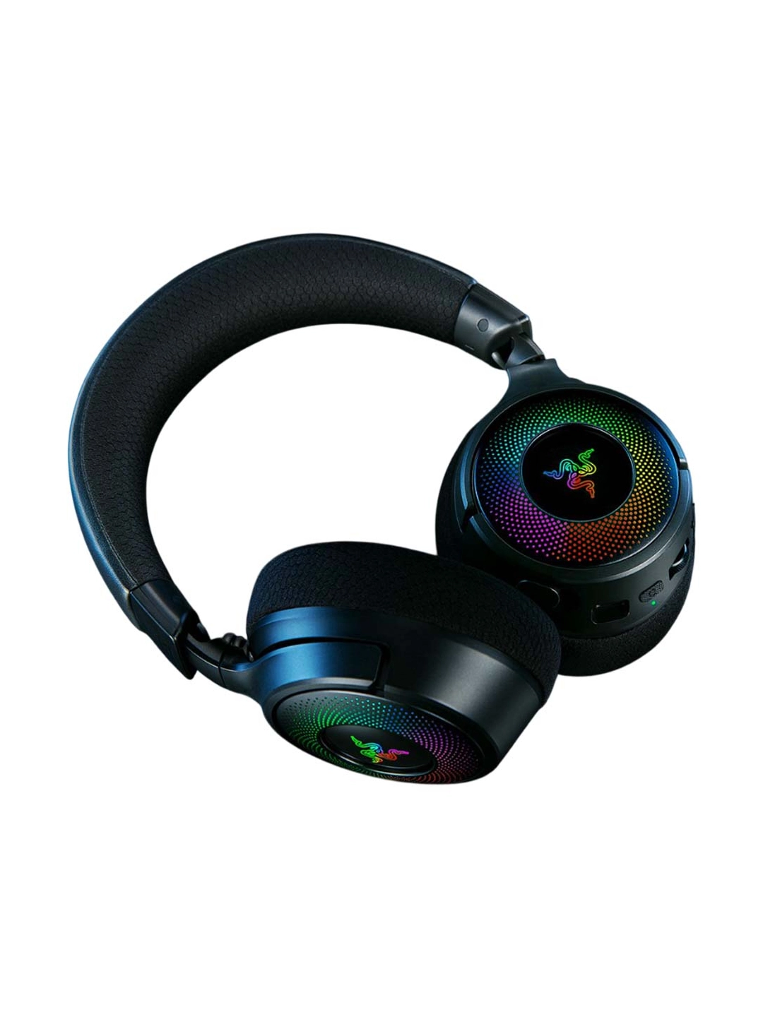 Razer Kraken V4, USB-A/WL/BT, RGB, eshitish vositasi, black bo'lib to'lash