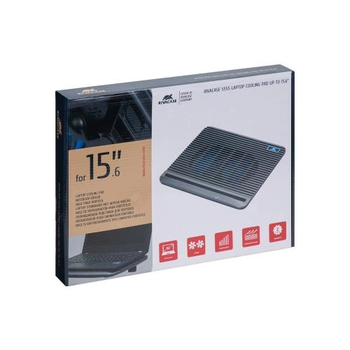 Rivacase 5555 15.6” Silver – noutbuk uchun sovituvchi taglik bo'lib to'lash