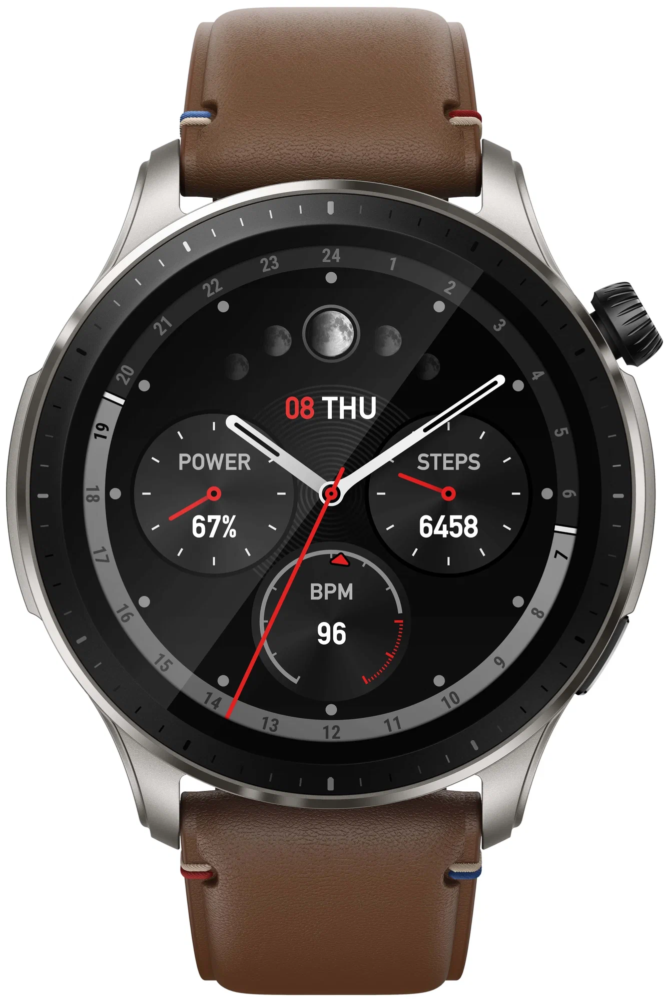 Amazfit GTR 4 Brown smart-soati sotib olish