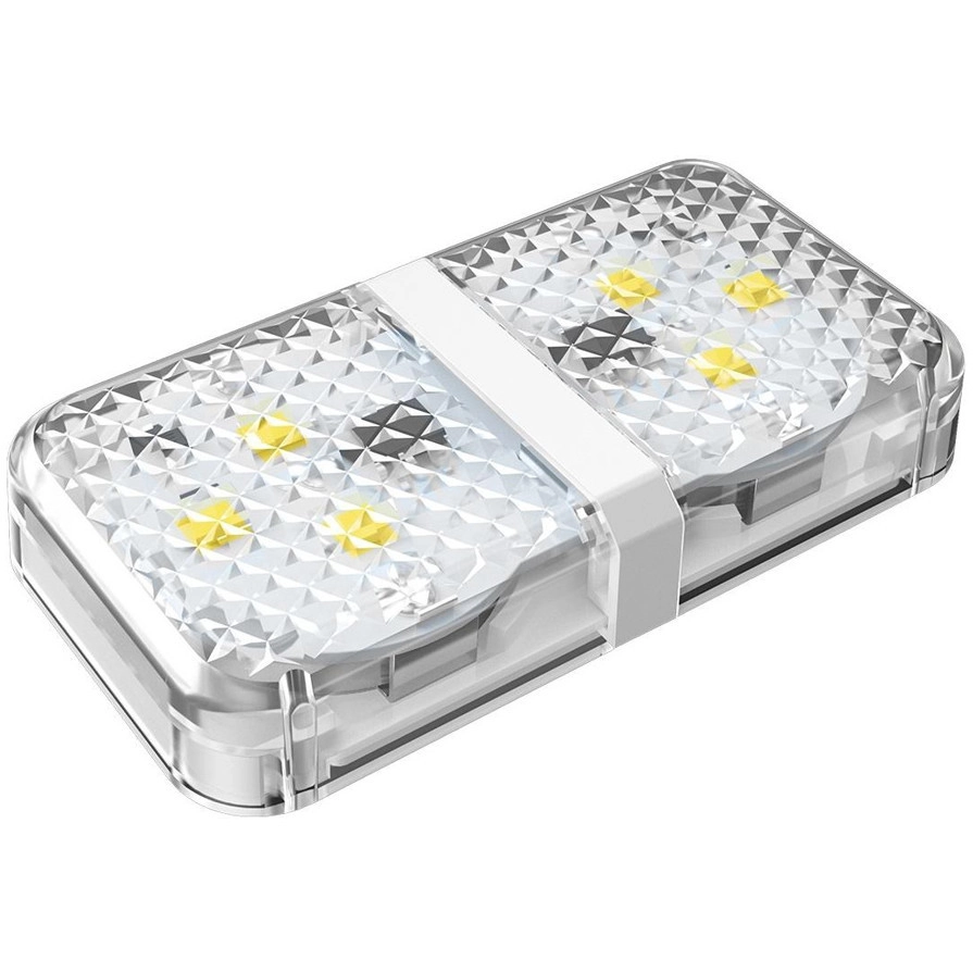 Baseus Door Open Warning Light (White) avtomobil eshigi ochiqligi haqida ogohlantirish chiroqchasi arzon