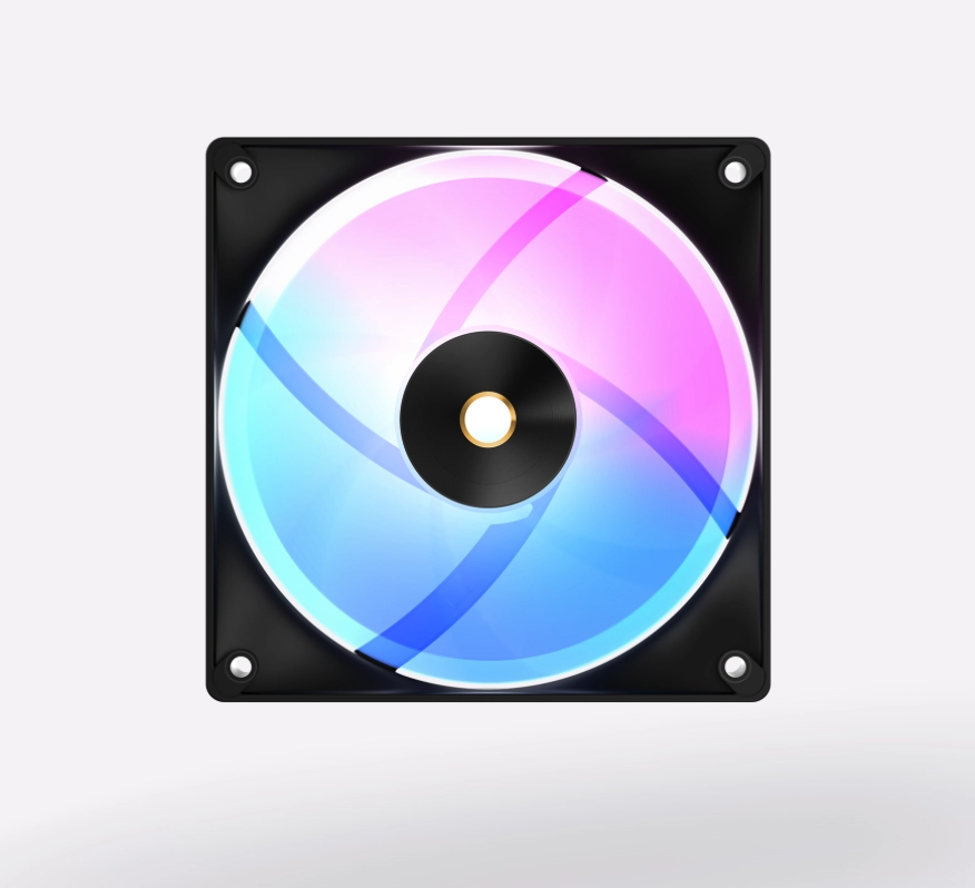Корпусной вентилятор Ocypus Delta F12 ARGB BK недорого