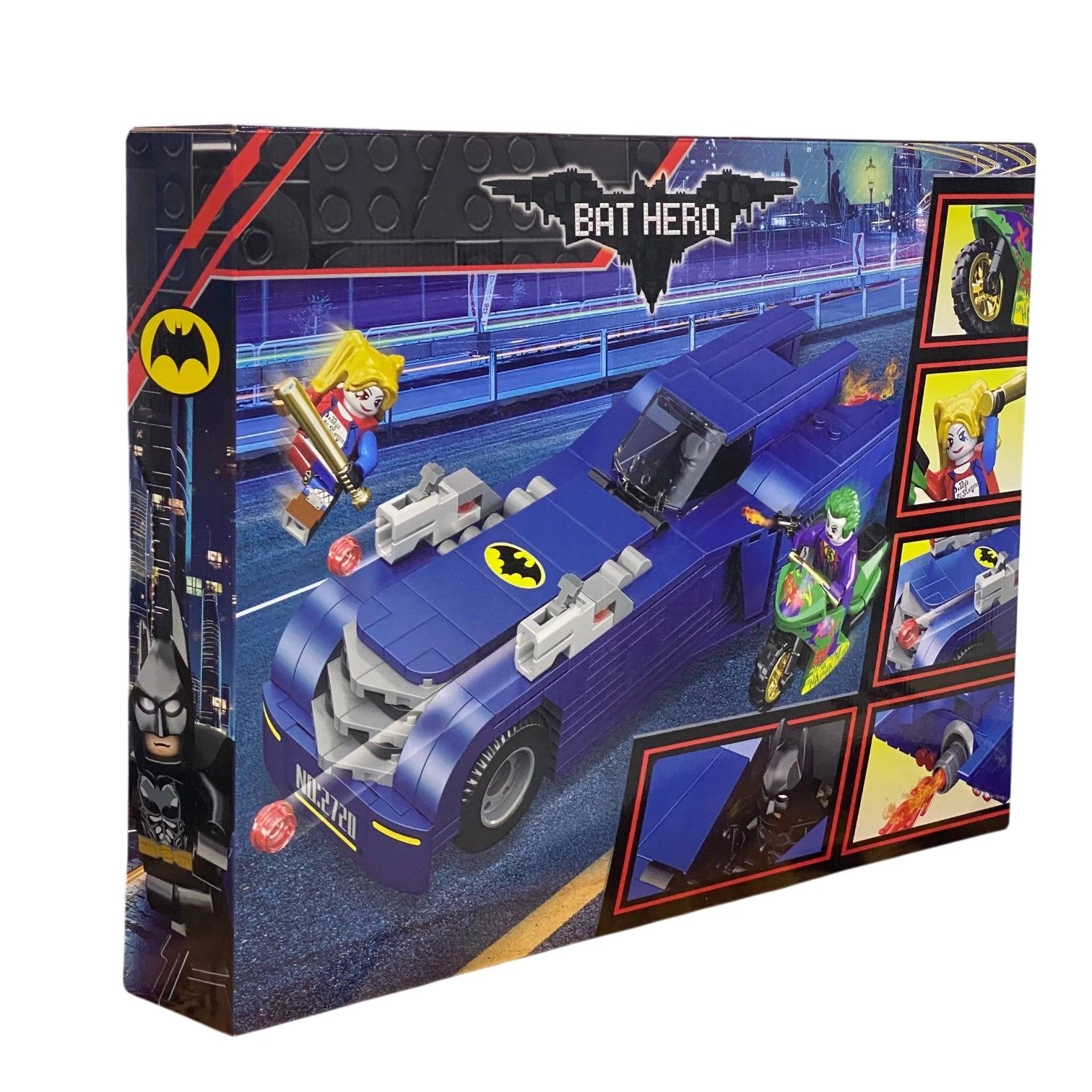 Конструктор Bat Hero HY2720 синий (528 предметов) купить