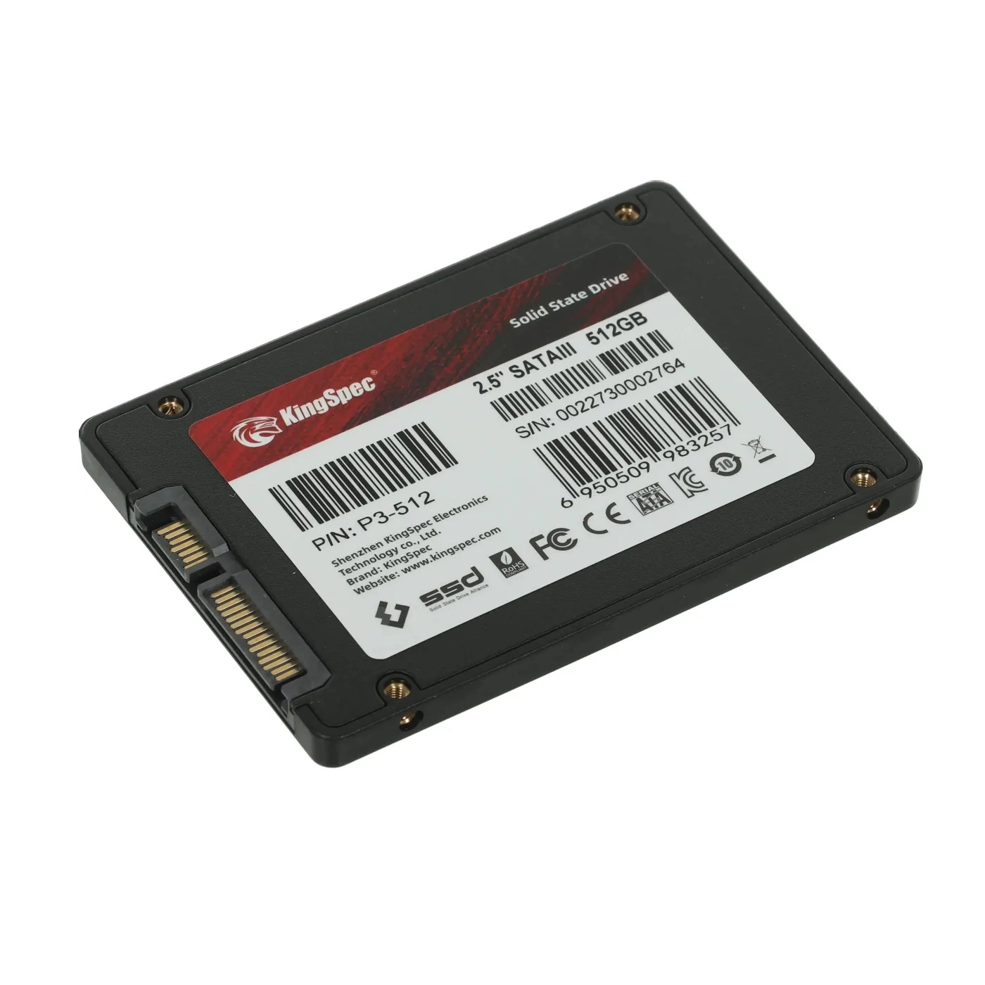Жесткий диск SSD KINGSPEC P3-512 512GB в Узбекистане