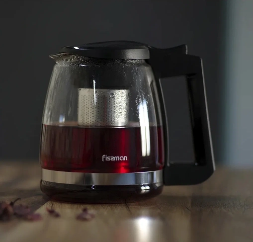 Заварочный чайник 2000 мл со стальным фильтром FISSMAN рассрочка