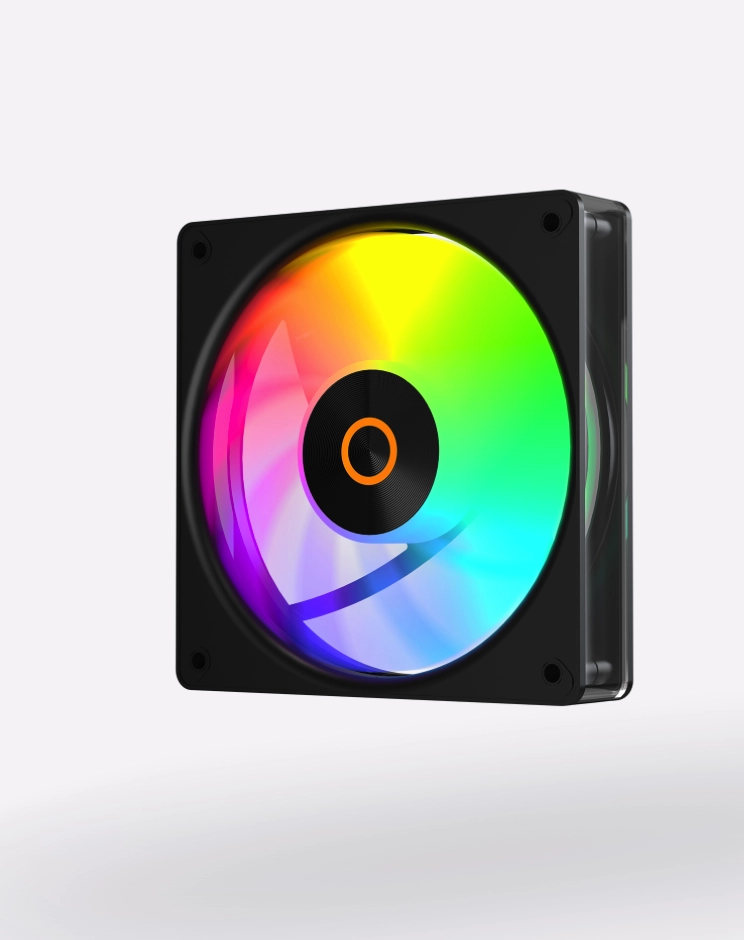 Корпусной вентилятор Ocypus Gamma F12 Elite ARGB BK онлайн