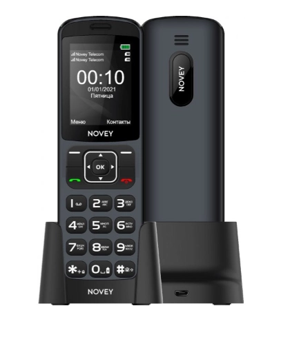 Телефон Novey D10 Gray купить